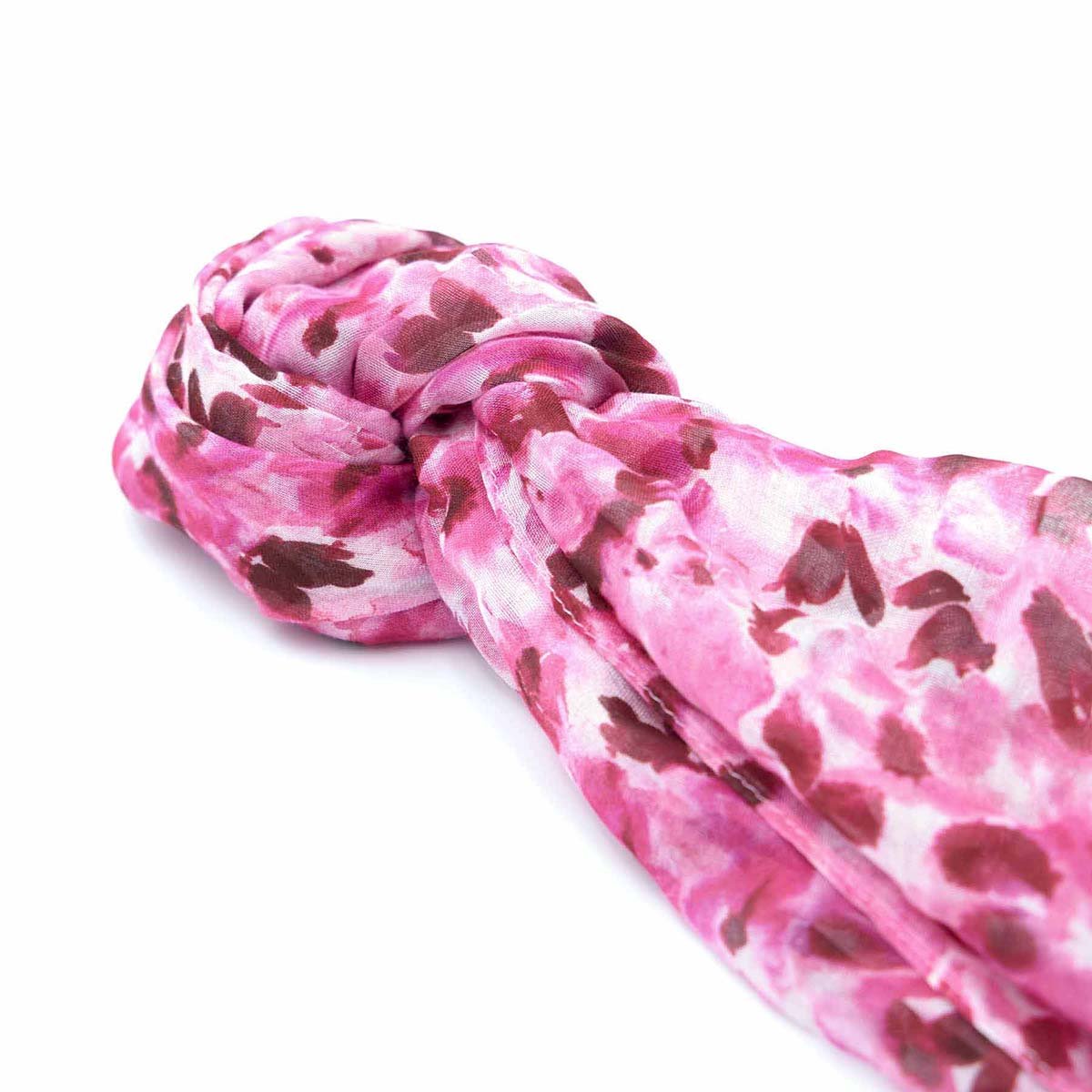 Foulard Gladys fushia, MISE AU GREEN