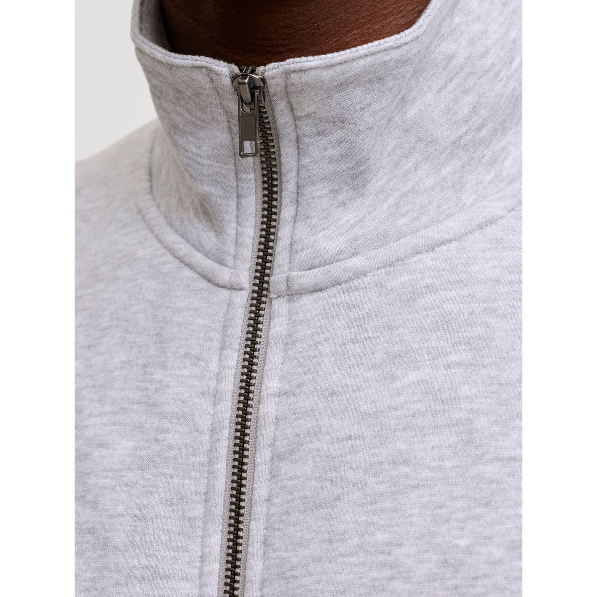 Sweat-Shirt grise - light grey melange, JACK & JONES