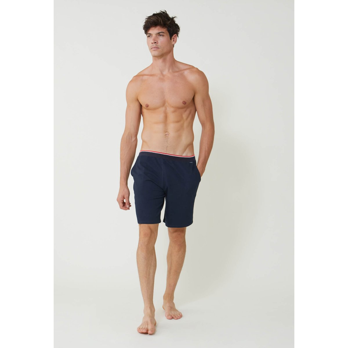 Short de pyjama Zouzou gris perle, LE SLIP FRANCAIS