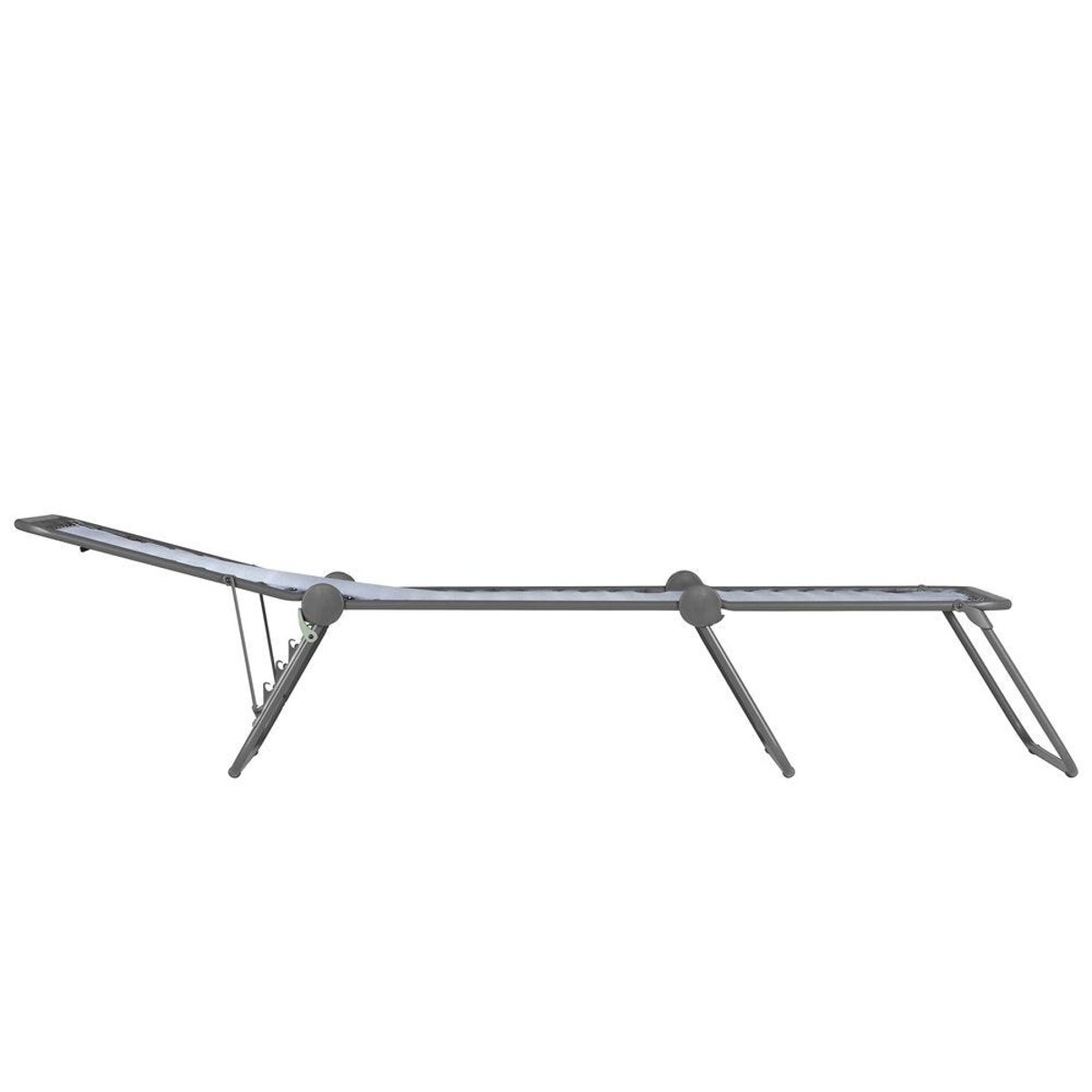 Lit de soleil pliant - SIESTA L bleu ocean, LAFUMA MOBILIER