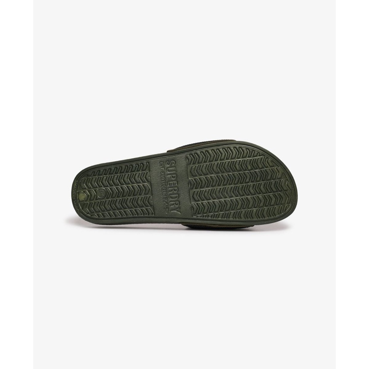 Claquettes de Piscine Utility Mesh vert olive surplus goods, SUPERDRY