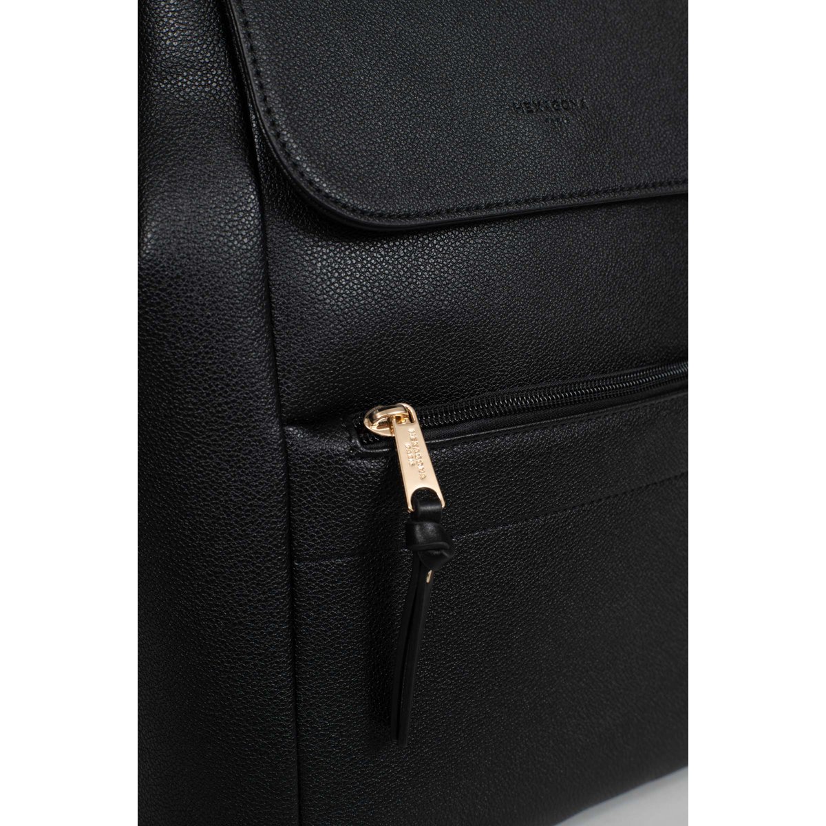 Sac à dos MAÉ noir, HEXAGONA