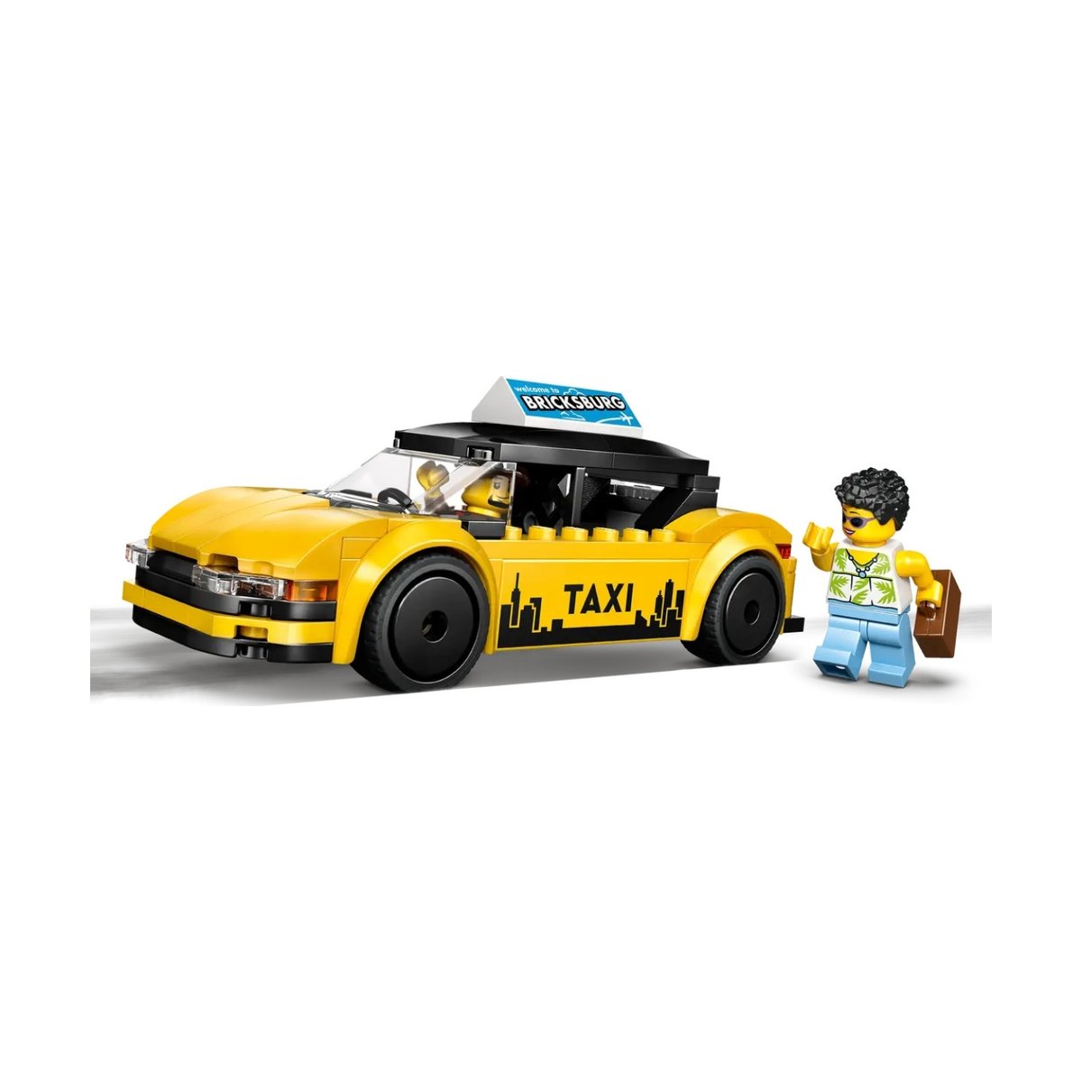 City Le taxi jaune jaune, LEGO