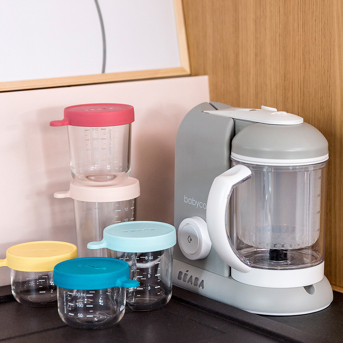 Babycook solo robot cuiseur gris, BEABA