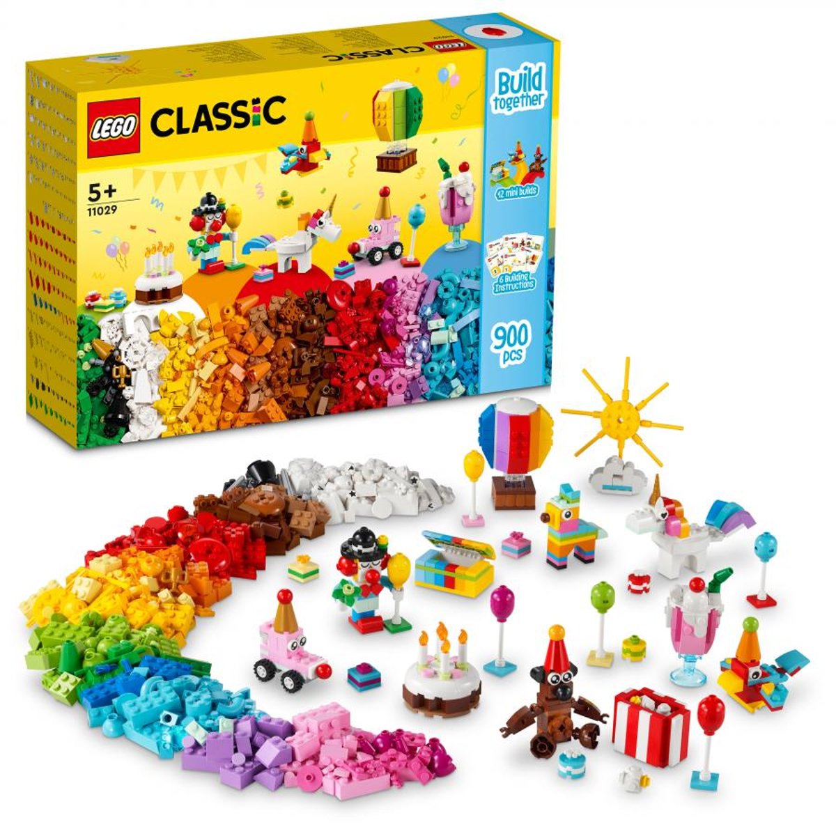 11029Boîte de fête créative multicolore, LEGO