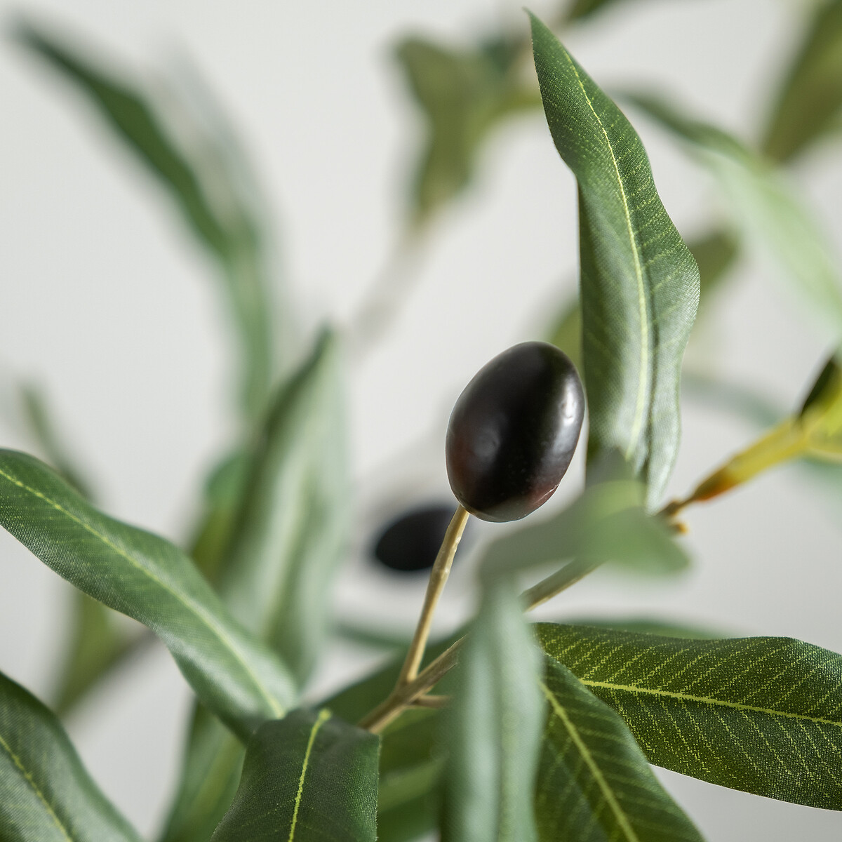 86cm Pack of 3 Artificial Olive Branch Stem green, SO'HOME