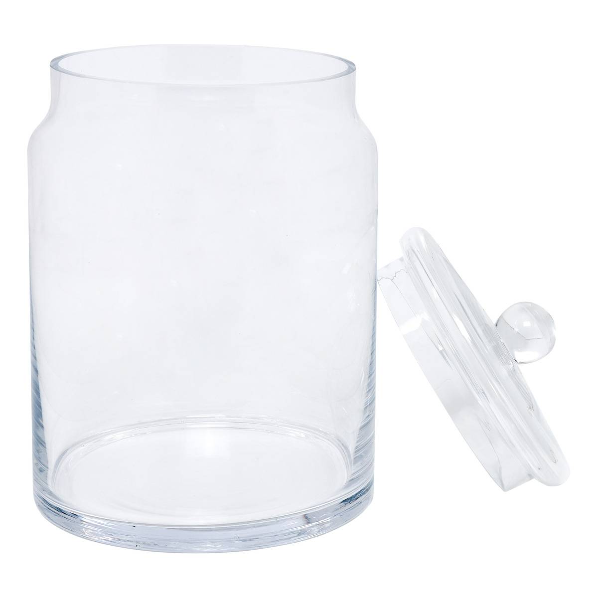 Bonbonnière ronde grand format transparent, 5FIVE SIMPLY SMART