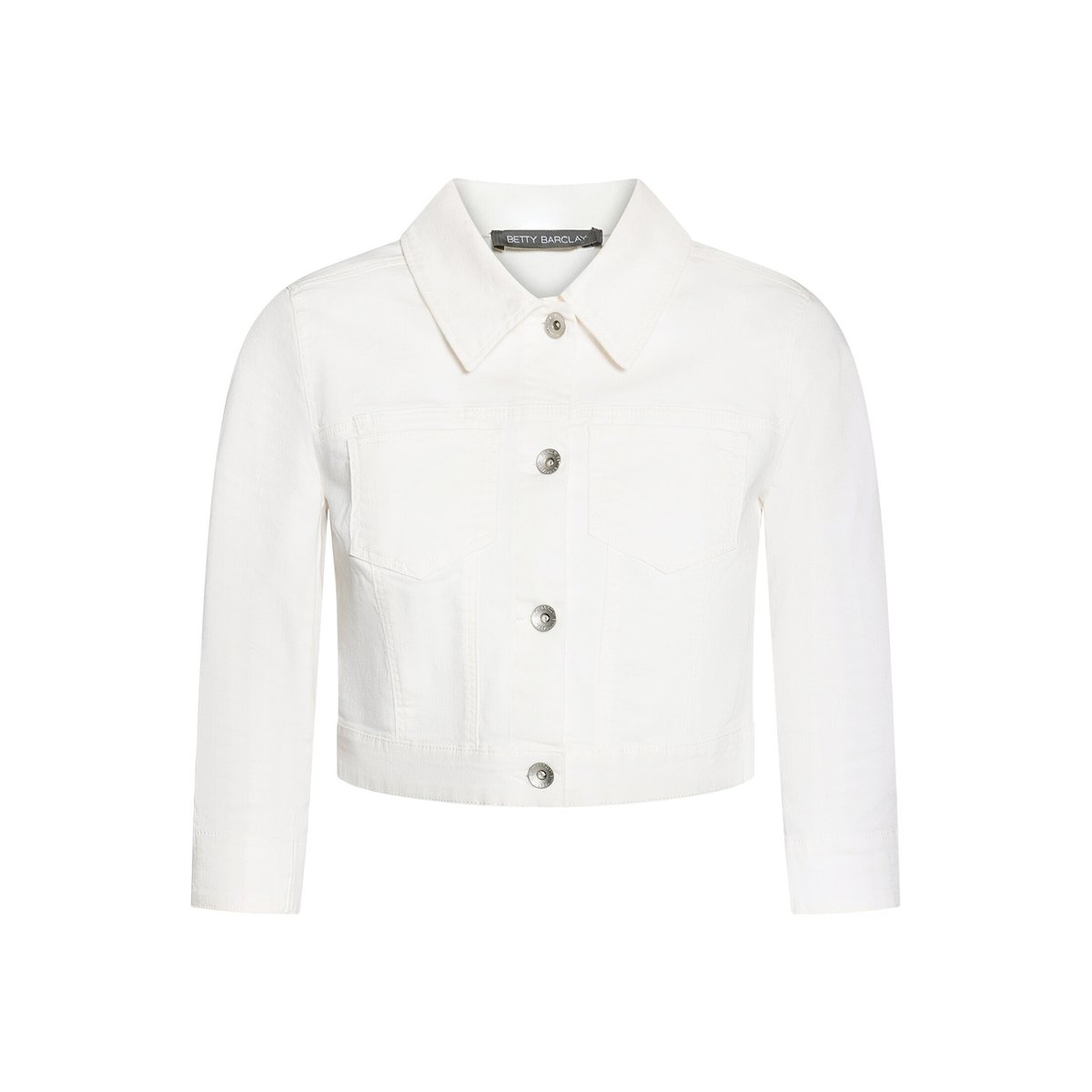 Veste en jean à manches 3/4 blanc, BETTY BARCLAY
