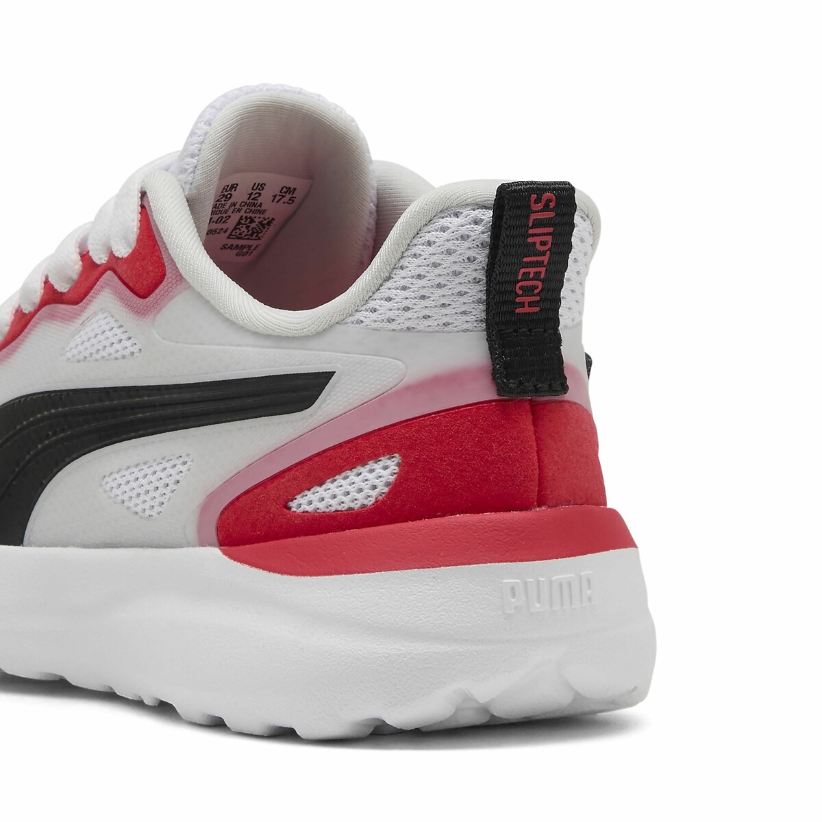 Baskets Softride Cosmic Street Sliptech blanc/noir/rouge, PUMA
