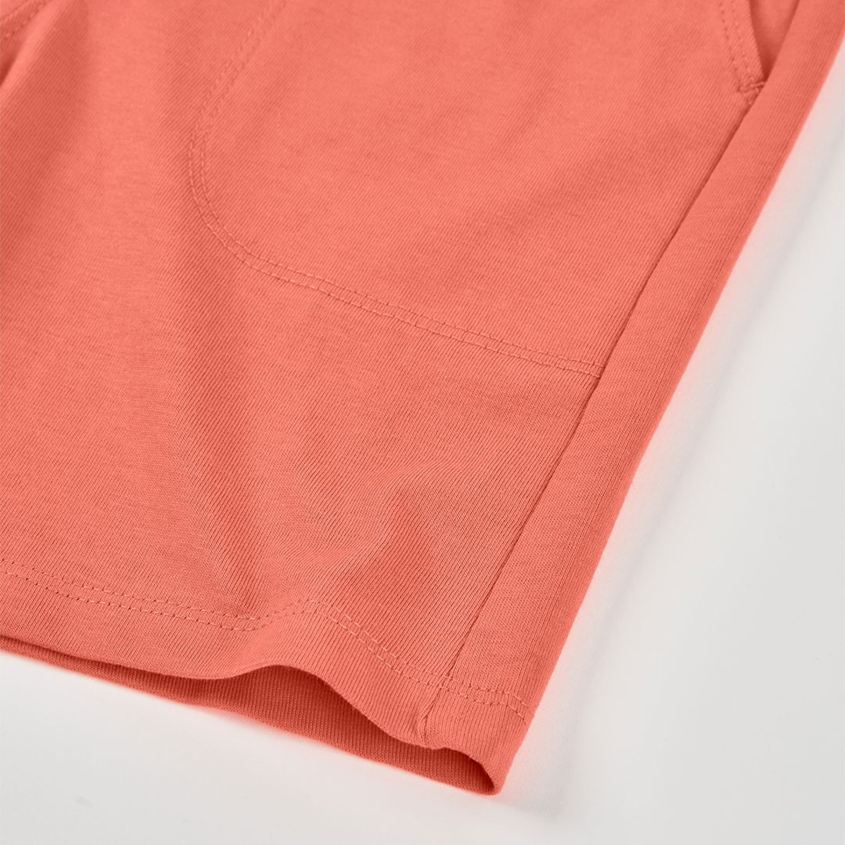 Short garçon coton orange, BOBOLI