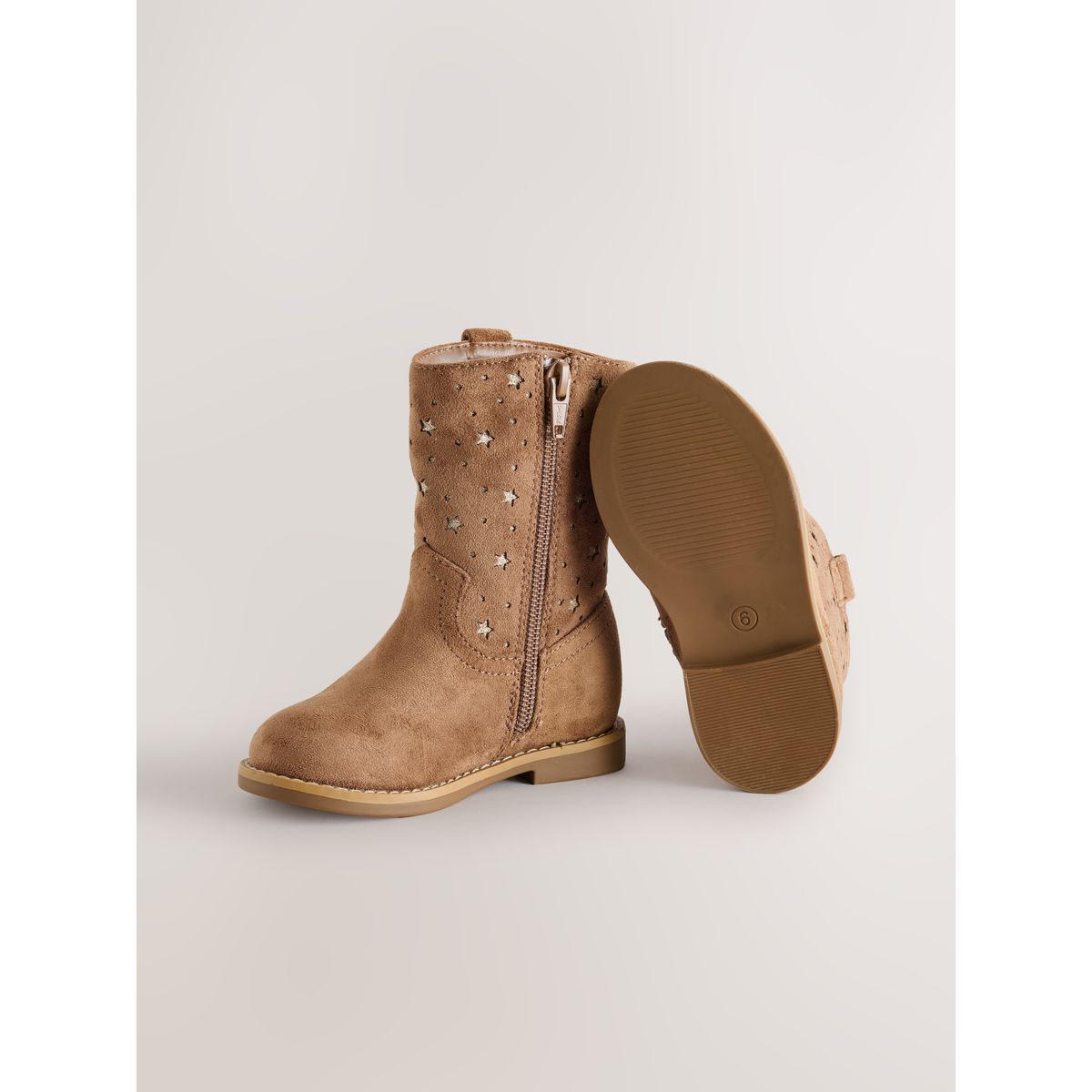 Bottes style western étoile brun clair, NEXT