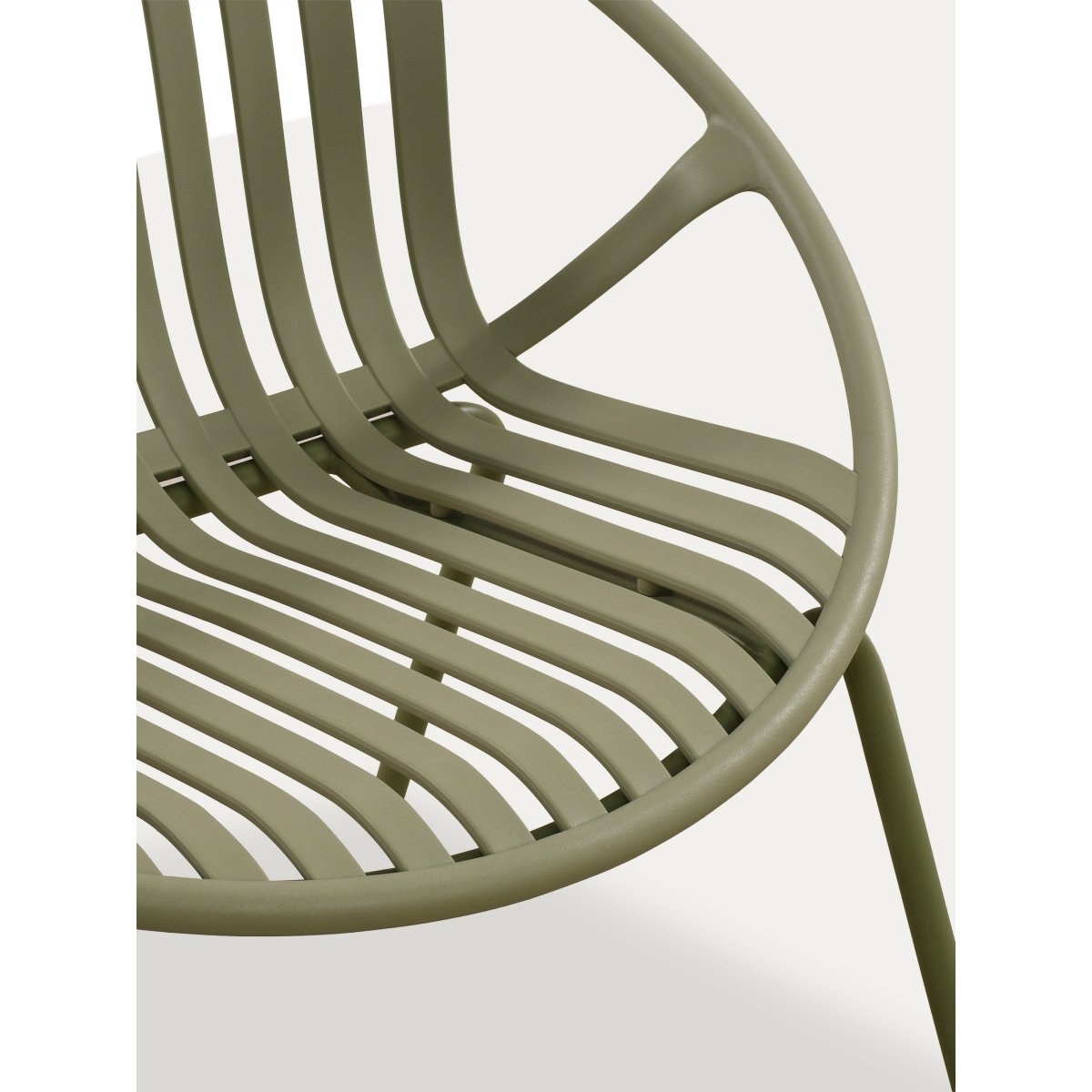 Fauteuil de jardin Plastique - BAROW vert, KENAY