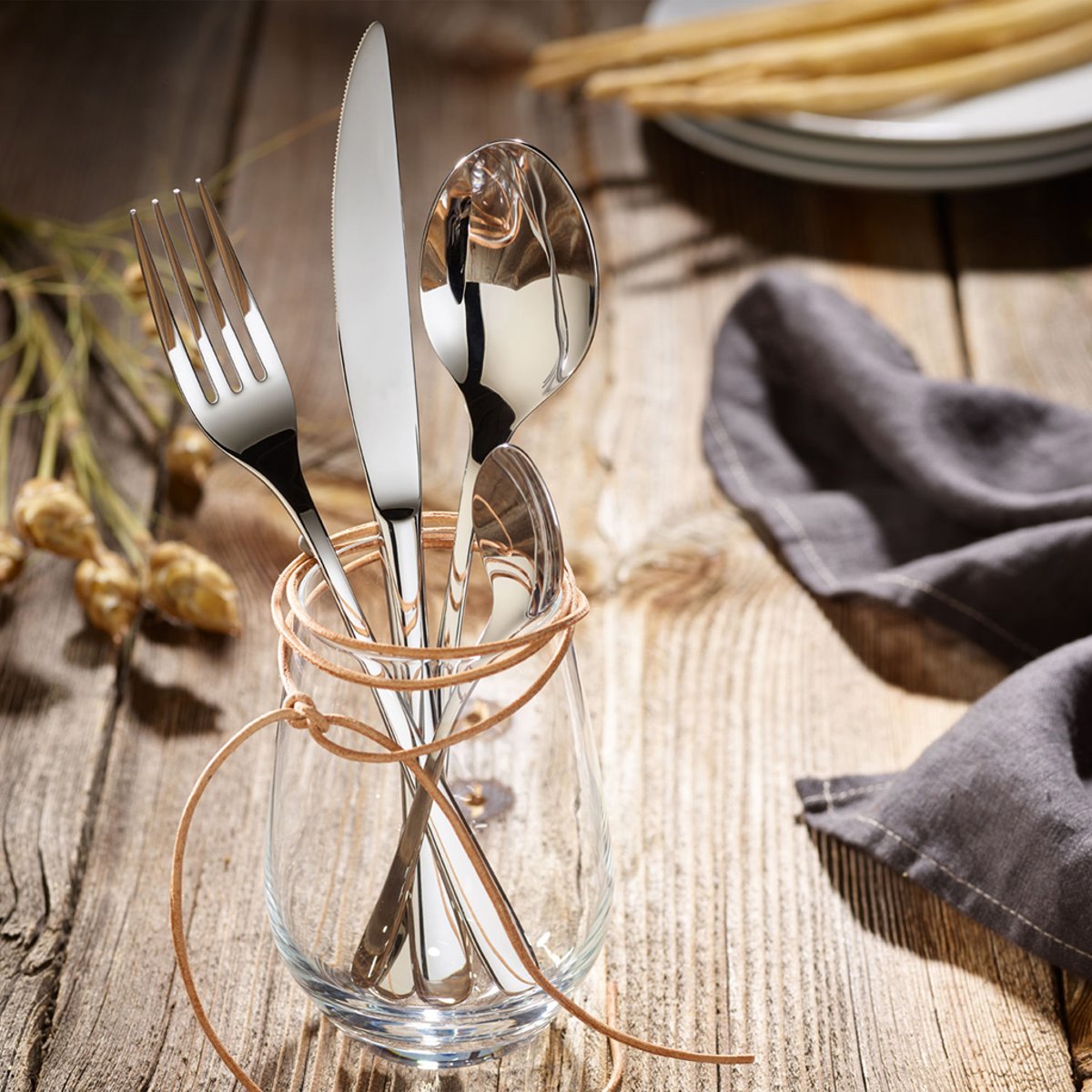 Ménagère Couverts 24 Pièces NEW FRESH BASIC stainless steel, VIVO - VILLEROY & BOCH GROUP