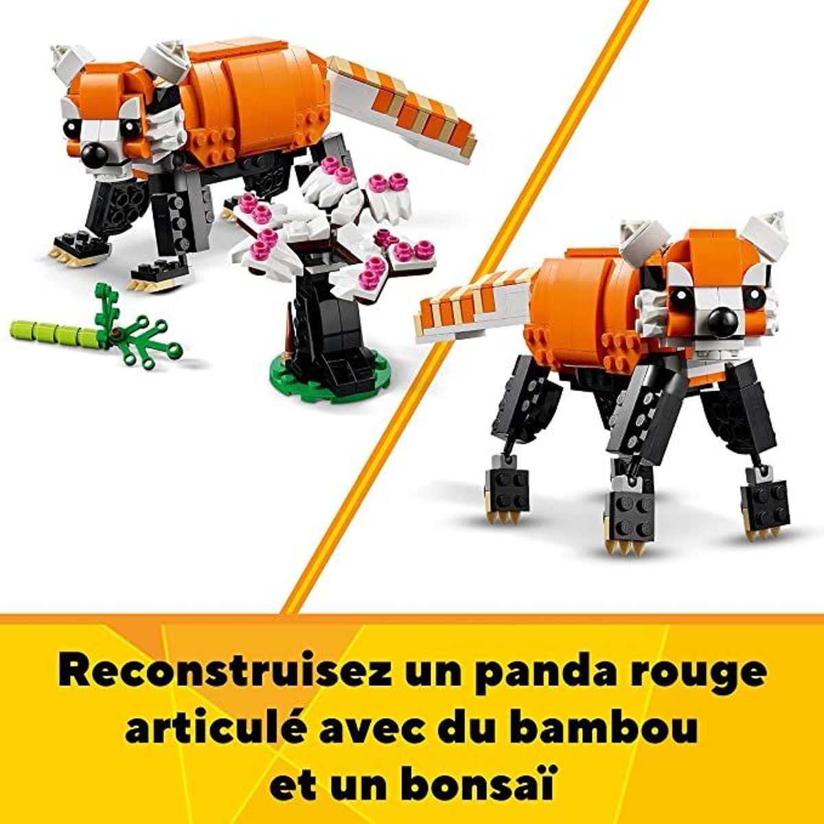 LEGO Creator - Construction du Tigre Majestueux 31129 multicolore, LEGO
