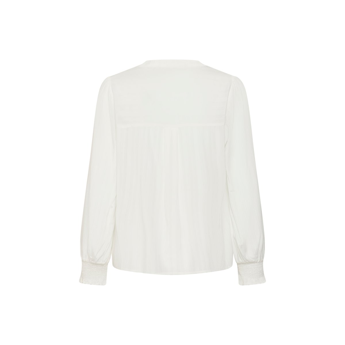 Blouse à manches longues blanc spring gardenia, CULTURE
