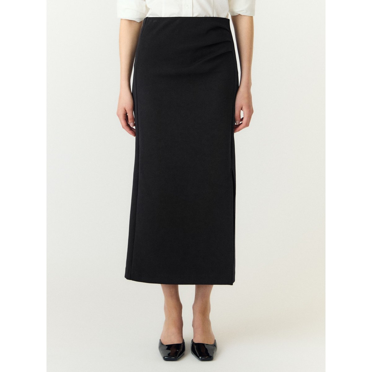 Jupe Longue noir - black1, YAS