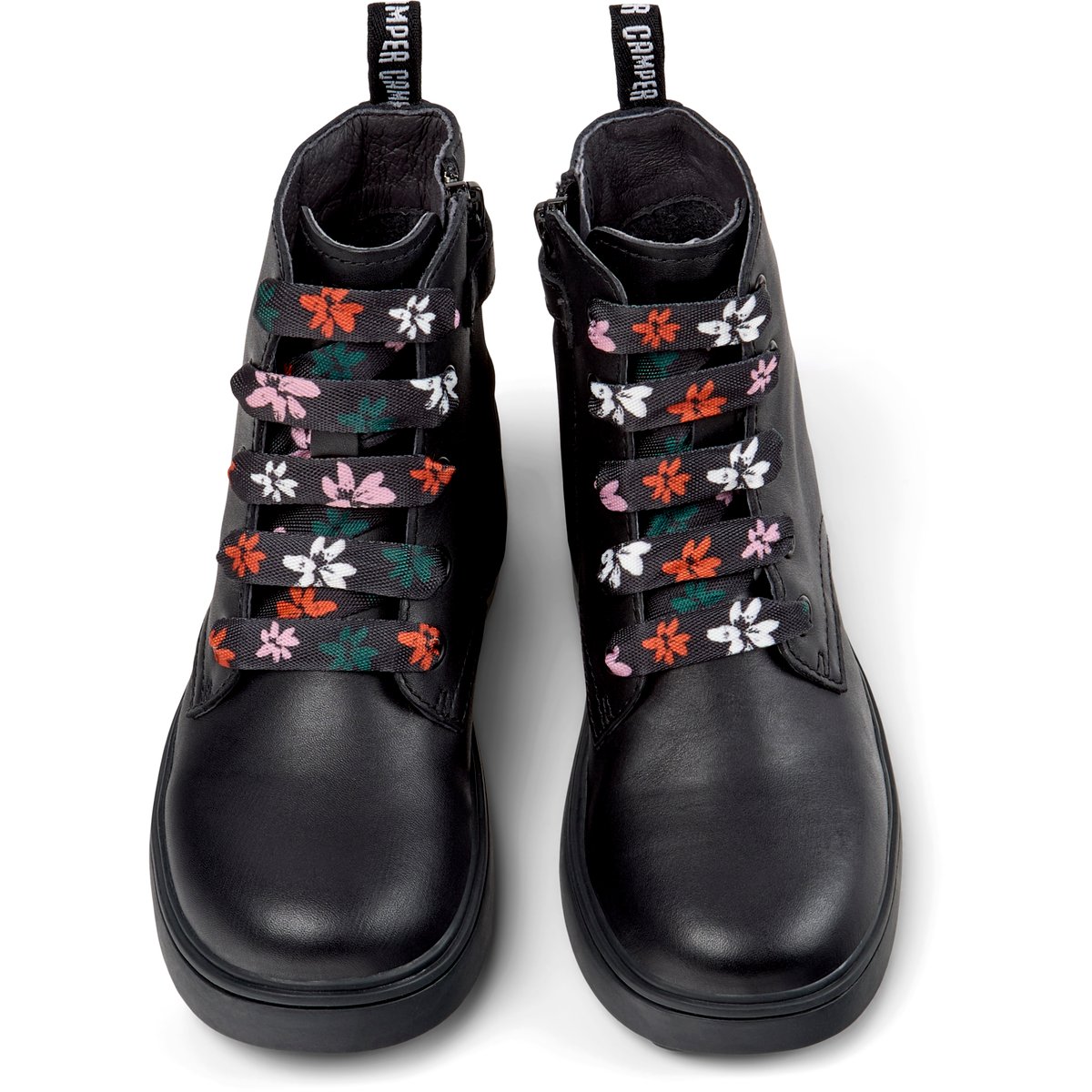 Bottines Norte SMOOTH LEATHER vert foncé, CAMPER
