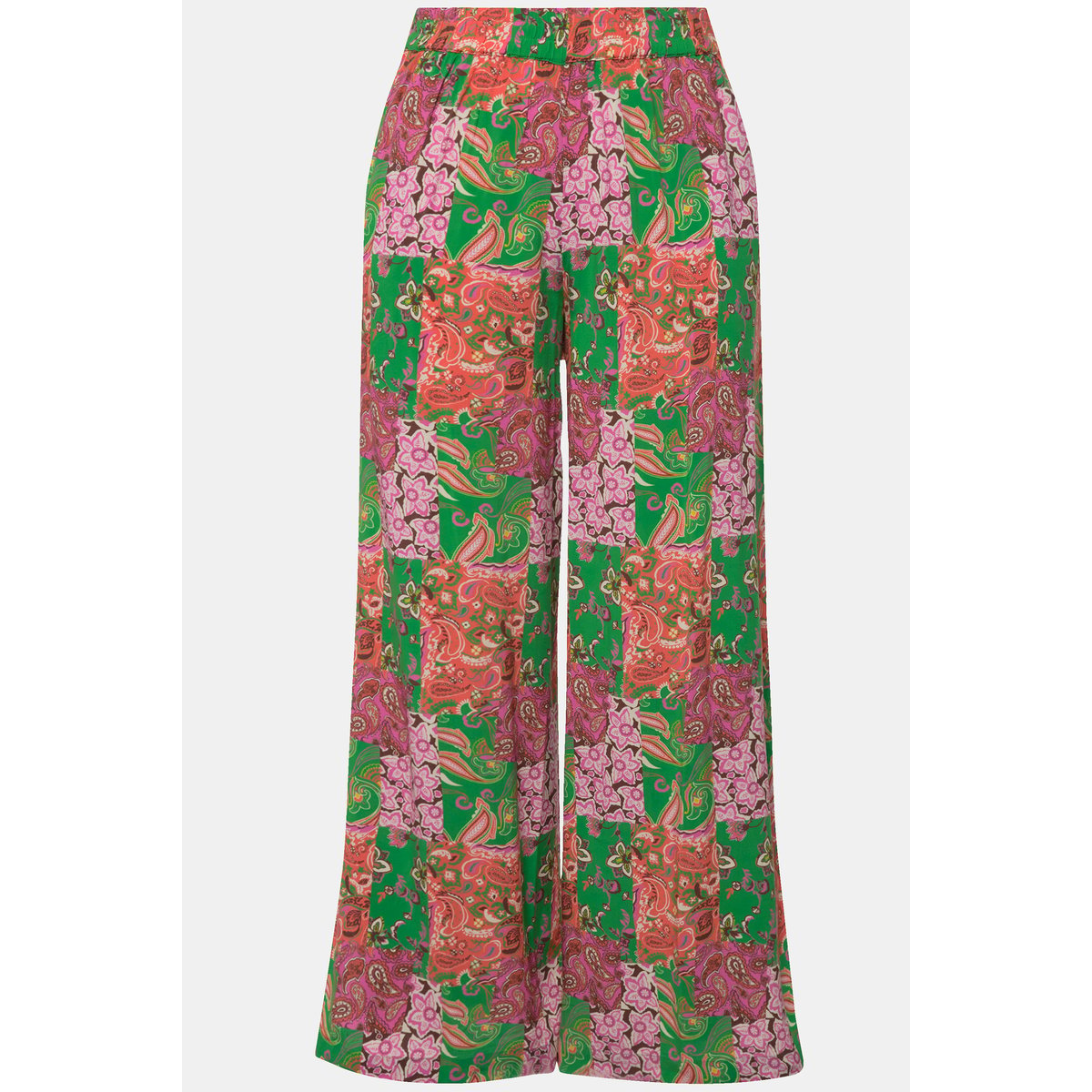Pantalon palazzo coupe loose avec ourlet rose pâle, STUDIO UNTOLD