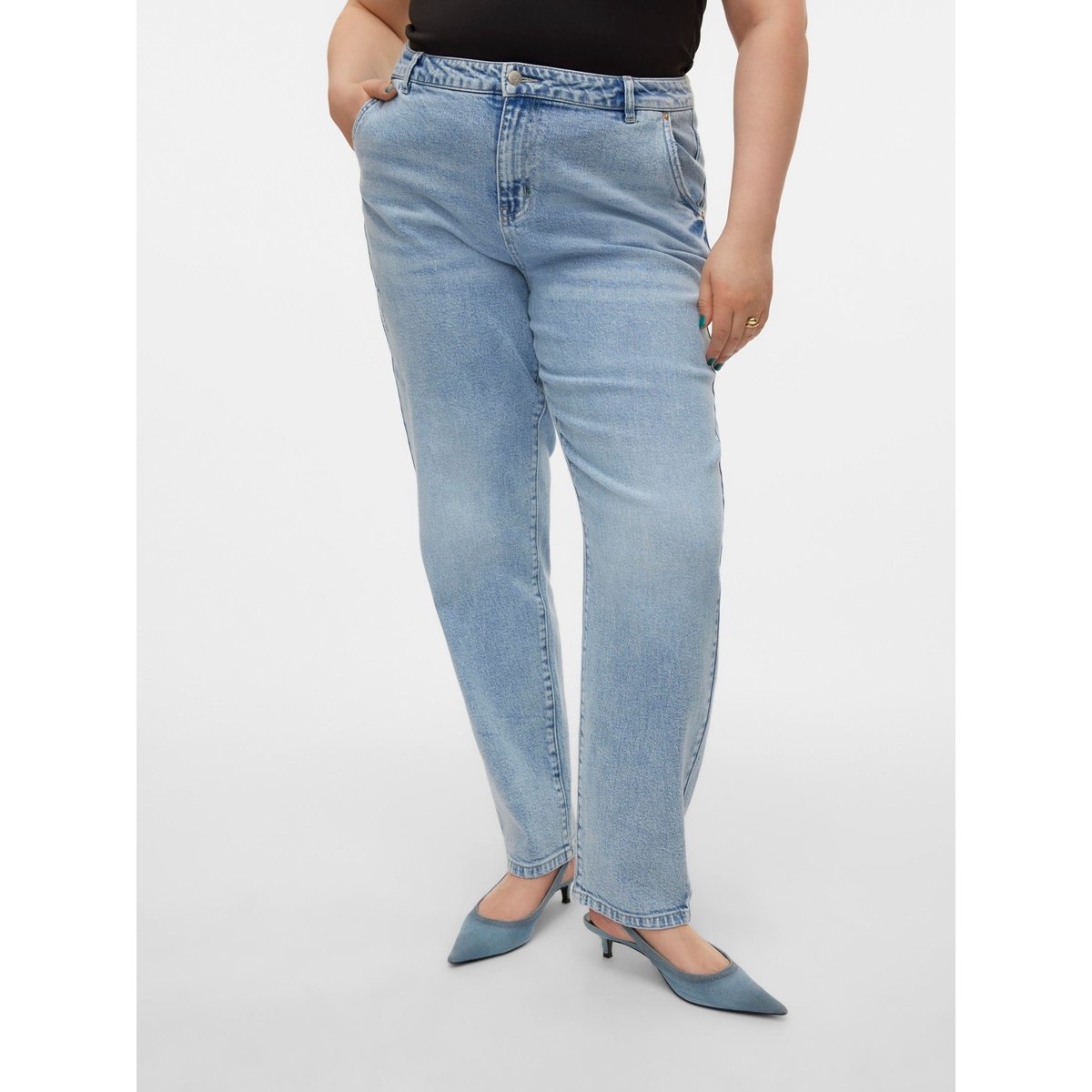 Jean Mom light blue denim, VERO MODA