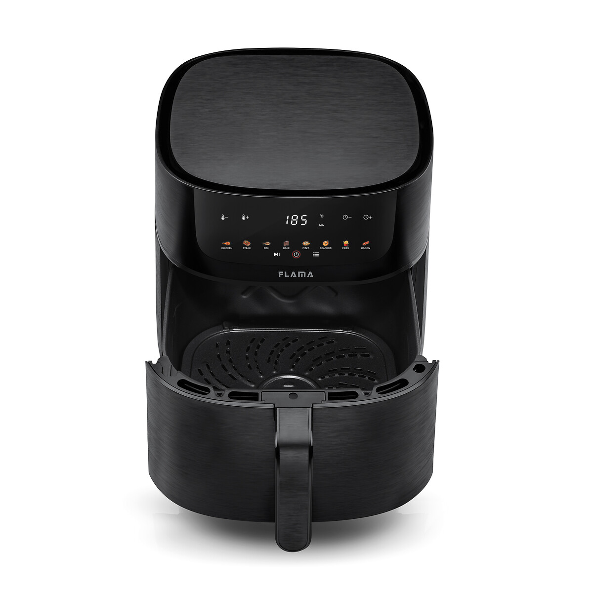 Fritadeira Sem Óleo Air Fryer 8L 648FL, FLAMA preto , FLAMA