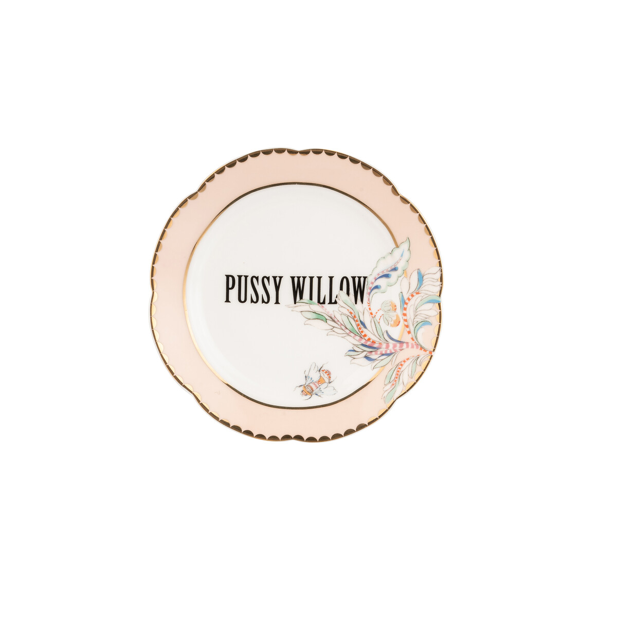 Set of 4 16cm Floral Tea Plates multi-coloured, YVONNE ELLEN