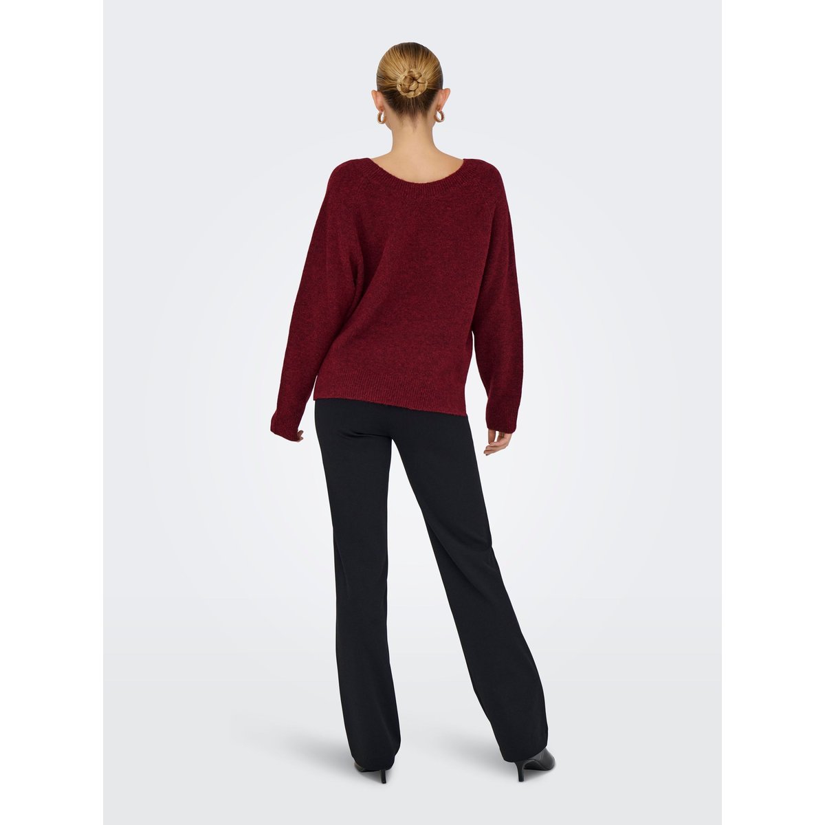 Pull En Maille cabernet, ONLY
