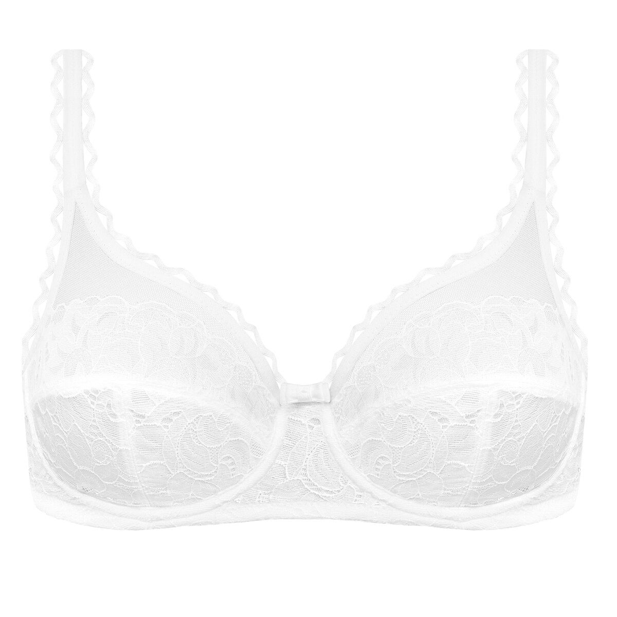 Soutien Cœur Croisé, feminino e reciclado branco, PLAYTEX
