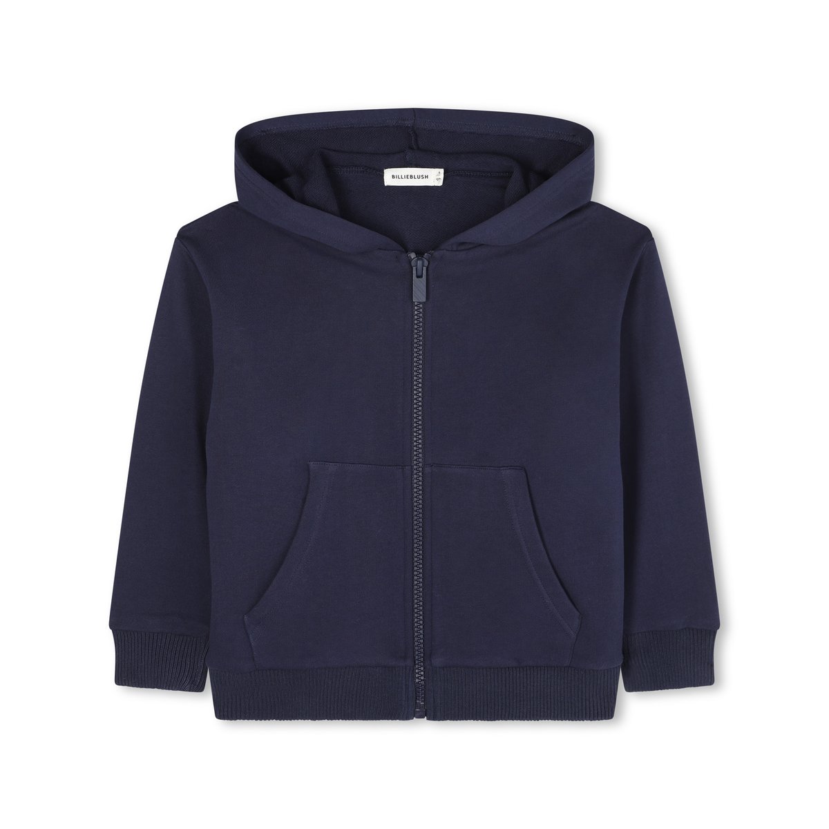 Cardigan con cappuccio indigo blue, BILLIEBLUSH