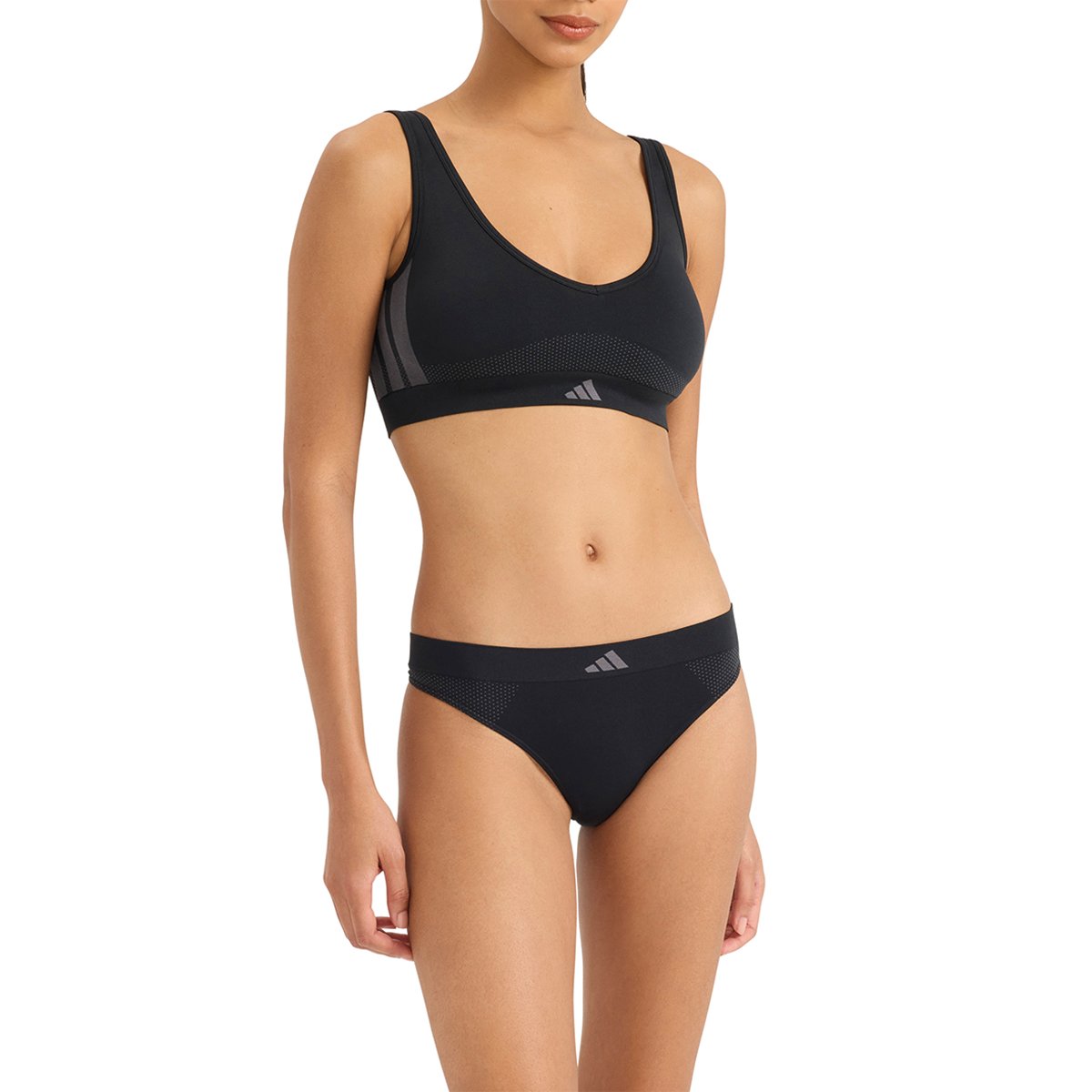String ACTIVE MICRO STRETCH SEAMLESS noir, adidas Performance