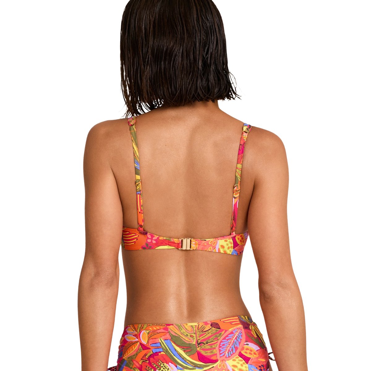 Haut maillot de bain emboîtant SUNSET orange, SELMARK MARE