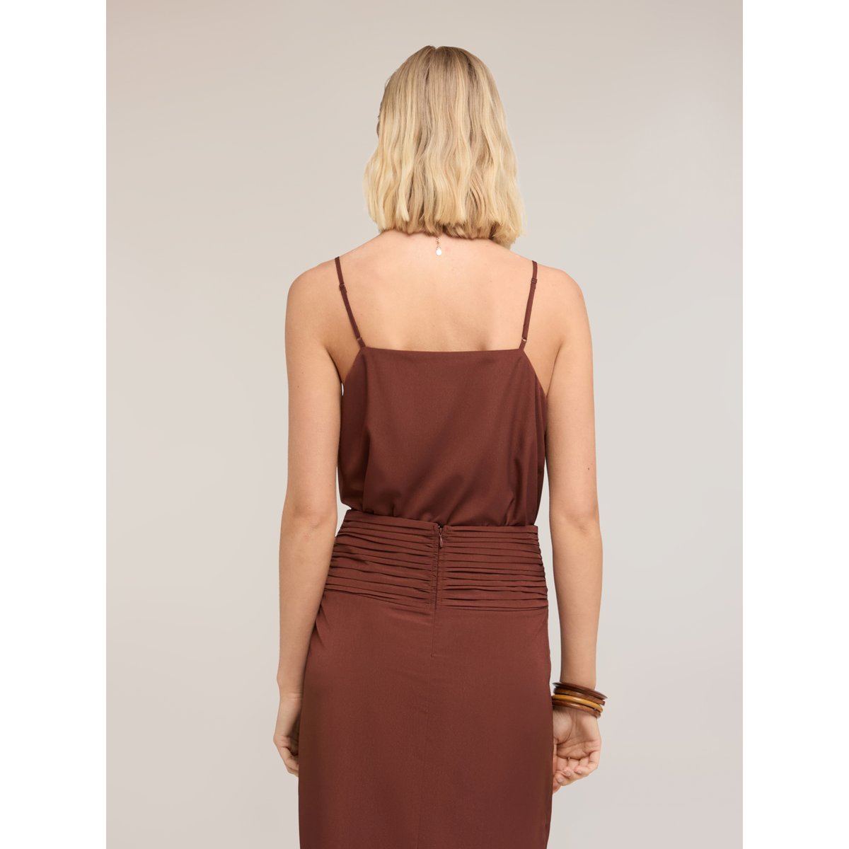 Body croisé marron, MOTIVI