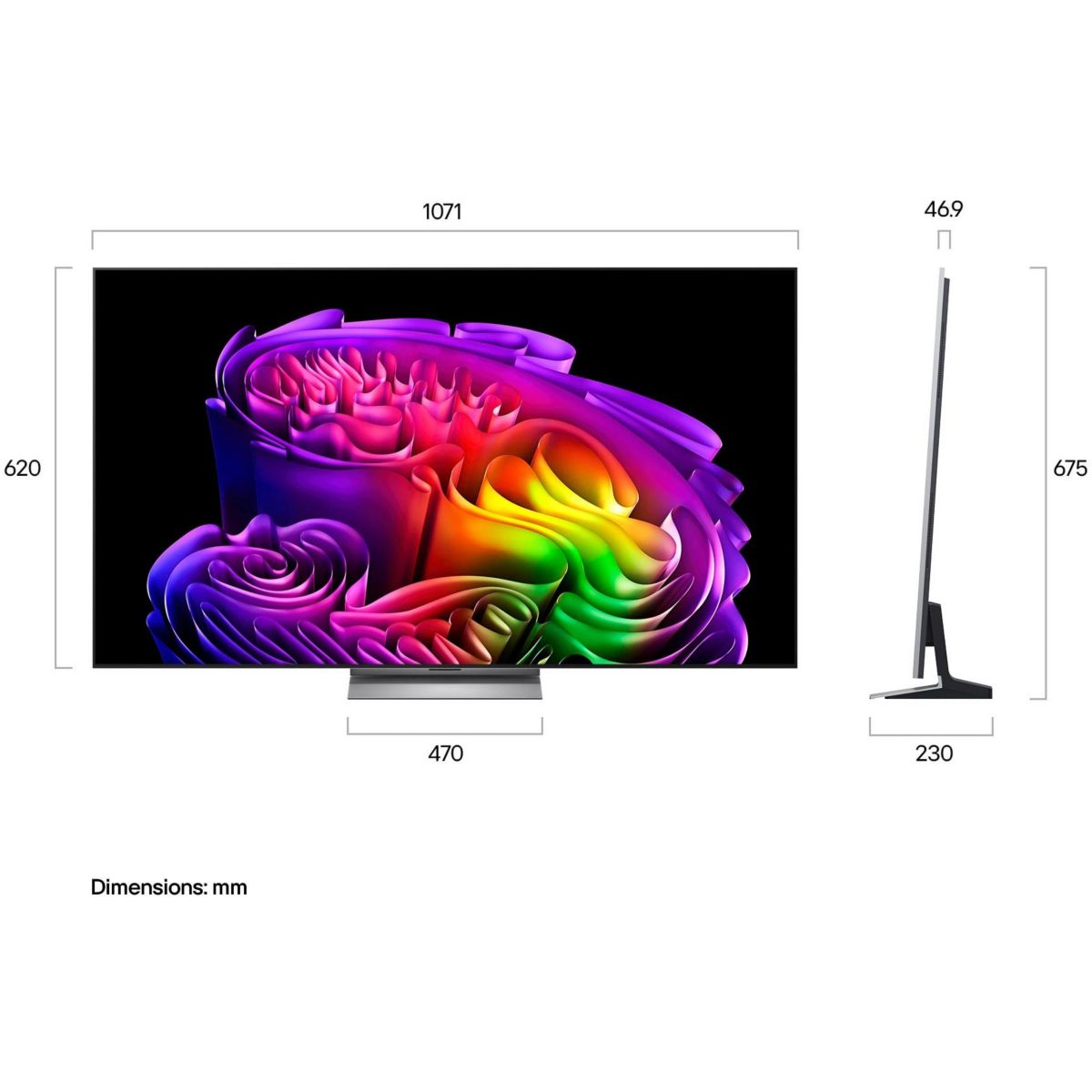 TV OLED 48G6 (2026) 48" (121 cm) 4K Ultra HD - Expérience Cinéma & Gaming, 120Hz, Smart TV couleur unique, LG