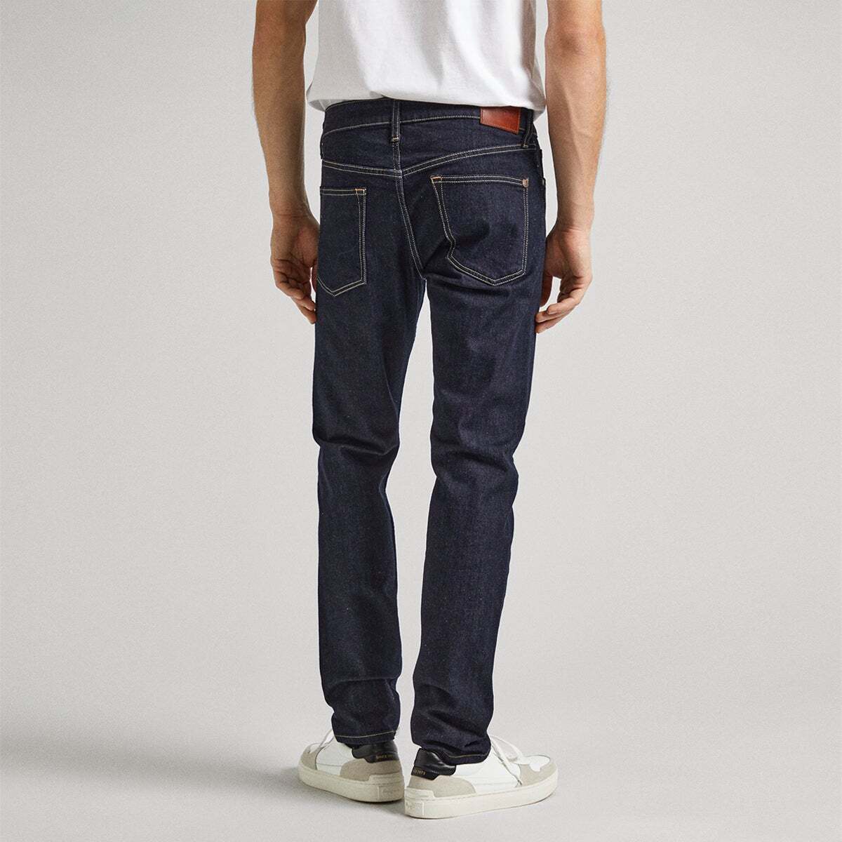 Jean Coupe Slim Taille Normale - Hatch rincer, PEPE JEANS
