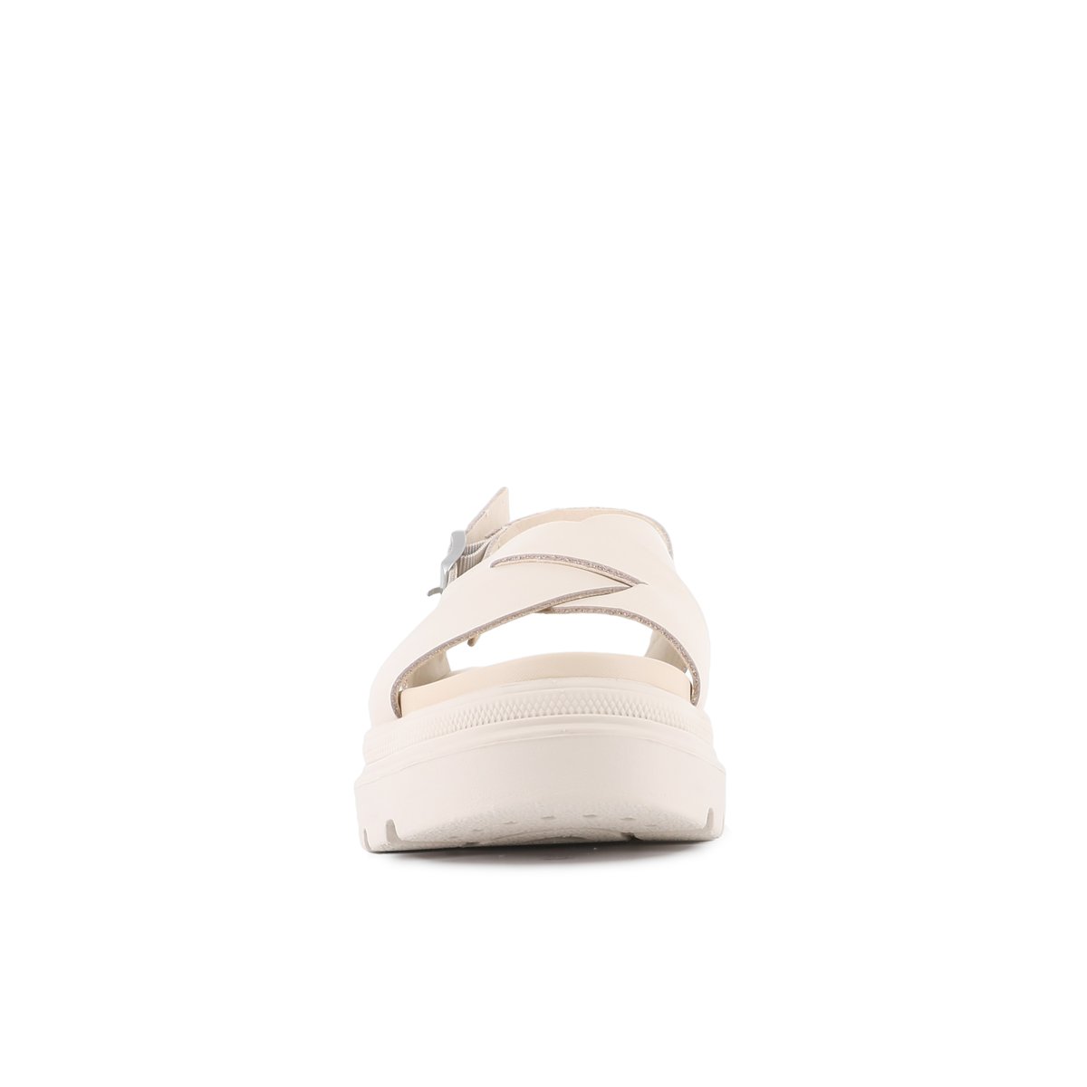 Sandales en cuir PALLACRUISE CROSSED -almond milk, PALLADIUM