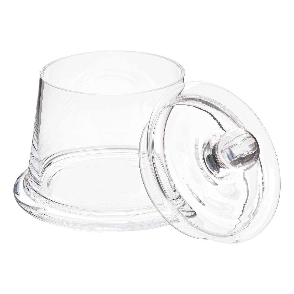 Bonbonnière ronde AMBROISIA transparent, 5FIVE SIMPLY SMART