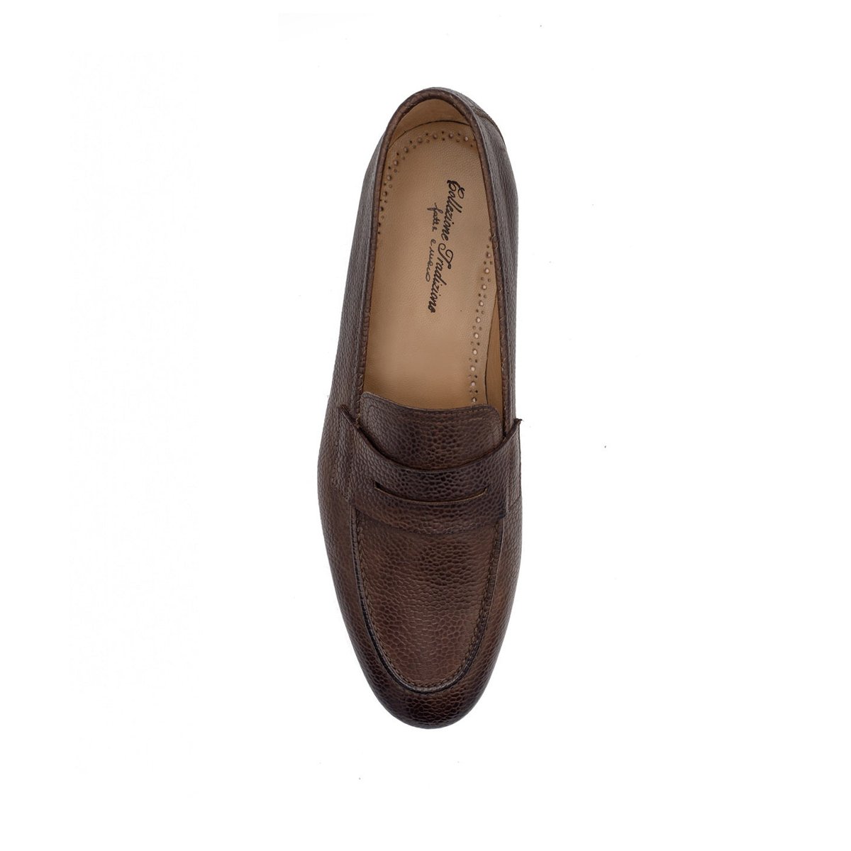Mocassin cuir MARCO marron patiné, FINSBURY