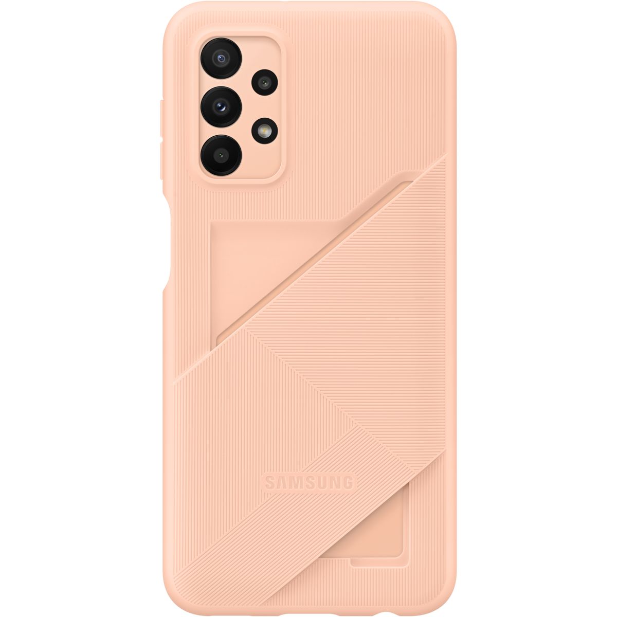Coque A23 5G Porte-carte integre cuivre noir, SAMSUNG