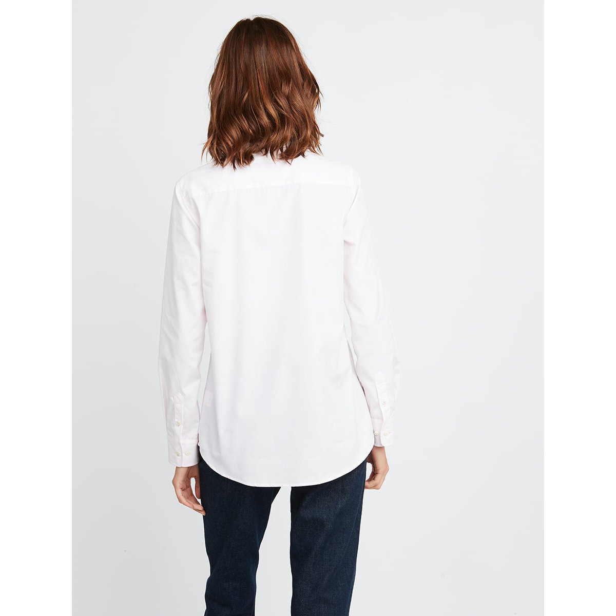 Chemise martin rose pâle, INES DE LA FRESSANGE PARIS