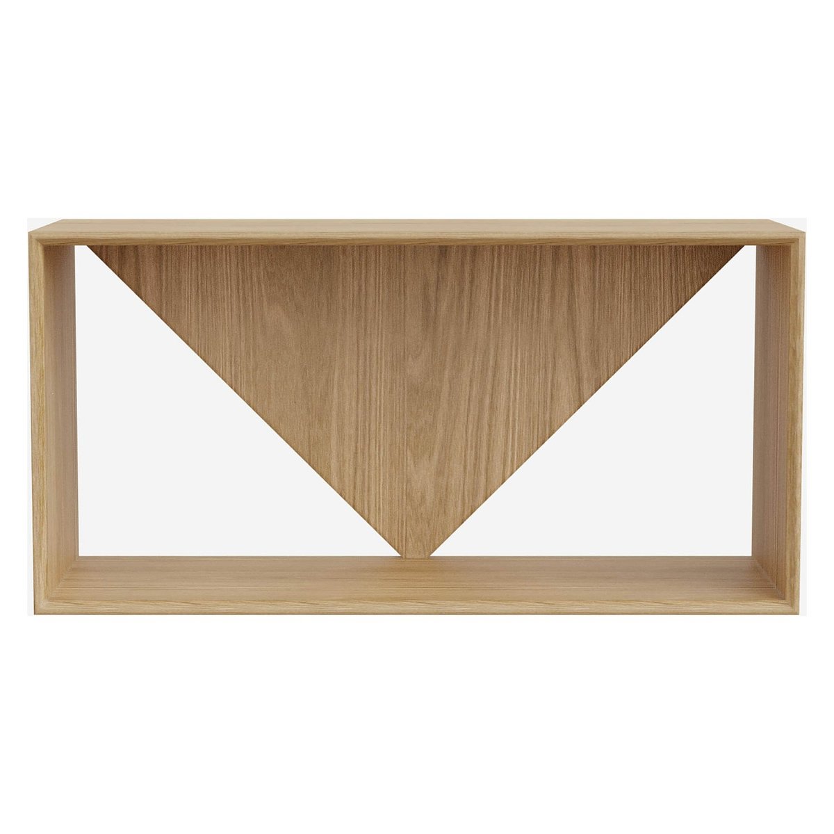 Etagère bois UVY naturel clair, HABITAT