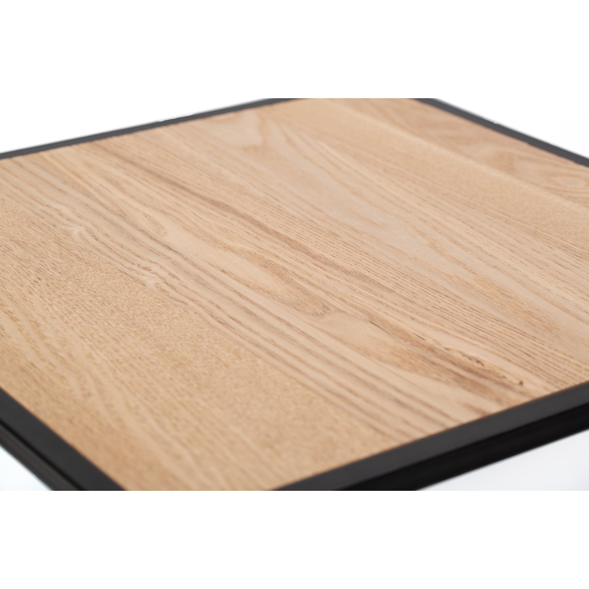 Table d'appoint, métal, industrielle, HAGEN marron, NORDLYS