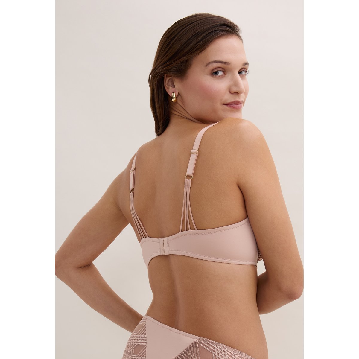 Soutien-gorge Triangle avec armatures Éloge du Désir misty blush, AUBADE