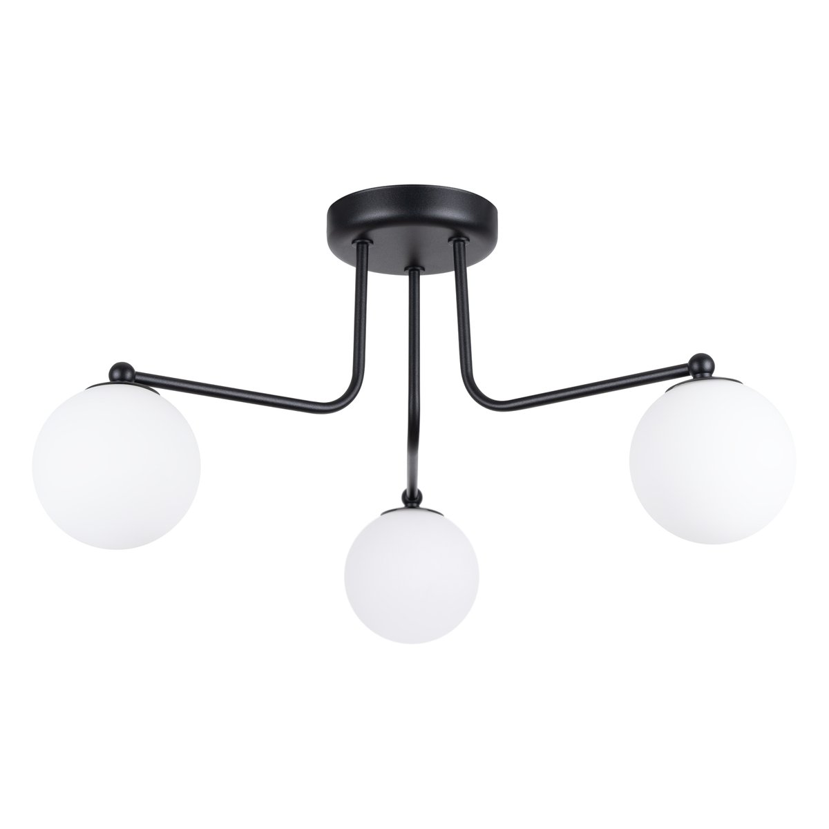 Lustre Acier Noir/Blanc G9 3 Astral noir, EDEN