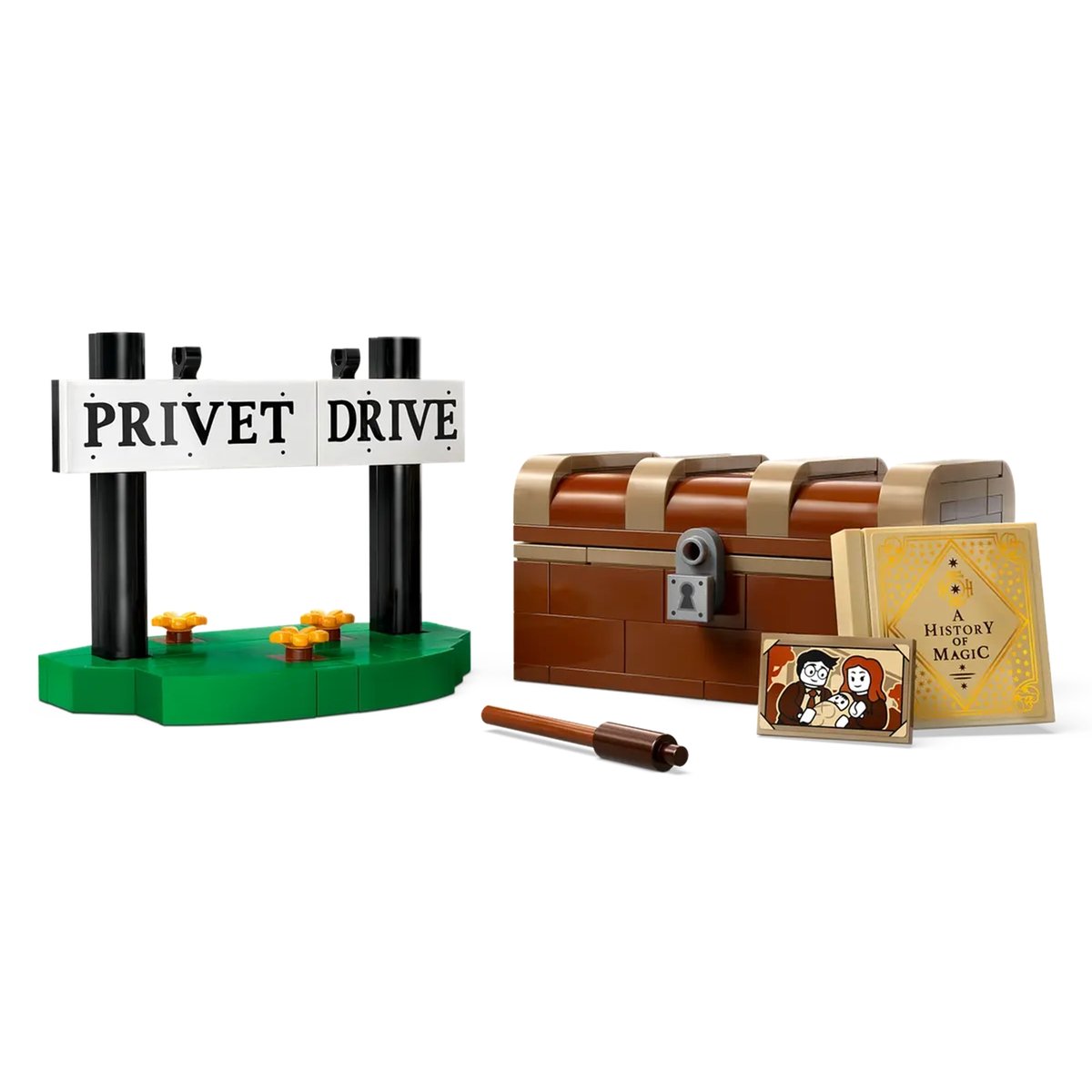 LEGO Harry Potter - Set Hedwige au 4 Privet Drive - 76425 pour les jeunes sorciers multicolore, LEGO