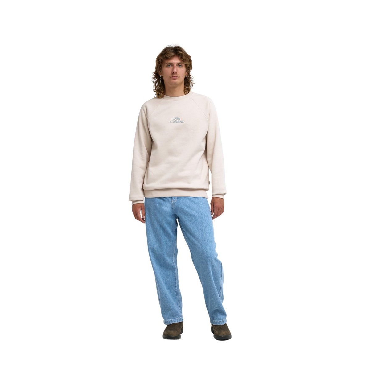 Sweat à capuche TY WILLIAMS SUN RAYS beige oatmeal, BILLABONG
