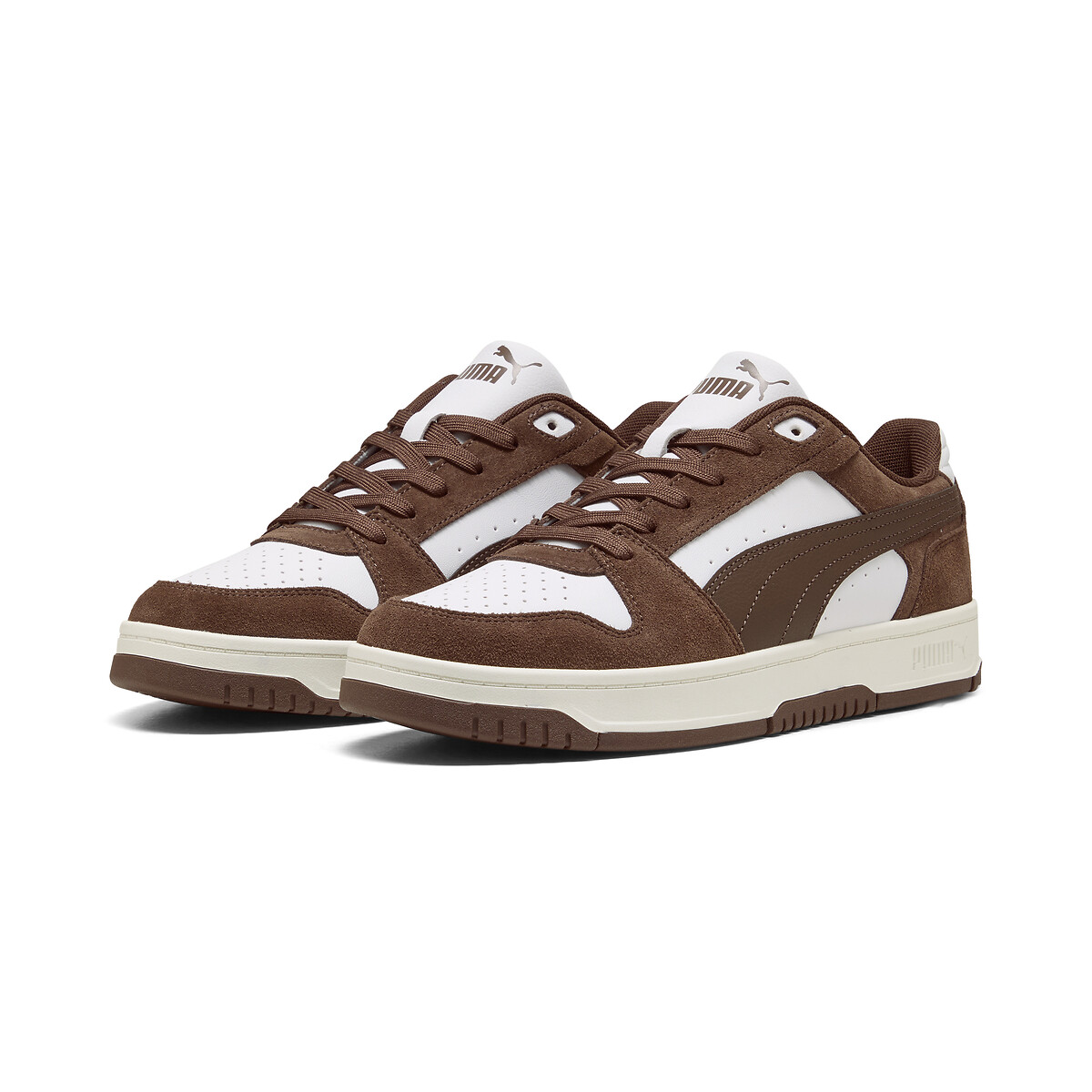 Zapatillas REBOUND SLAM LO ESD marrón/blanco, PUMA
