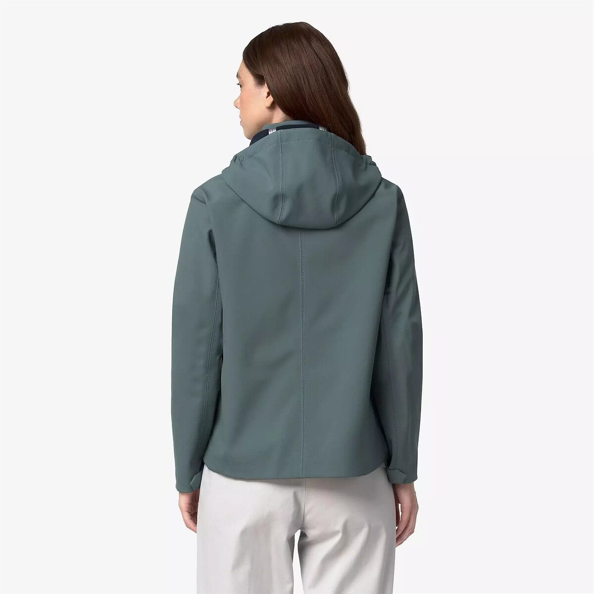 Coupe-vent mi-long, BLEIZOU BONDED bleu vert, K-WAY