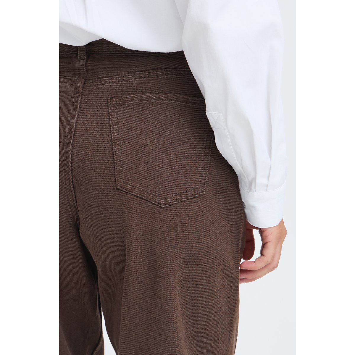 Jeans marron java, B.YOUNG