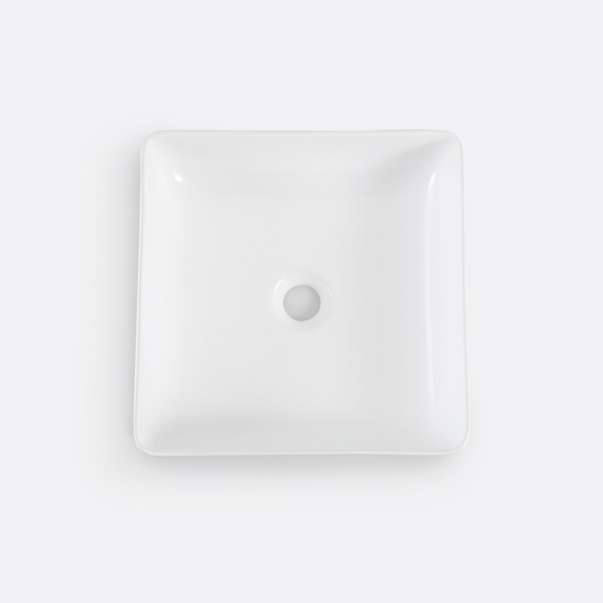 Adles Square Ceramic Sink white, LA REDOUTE INTERIEURS