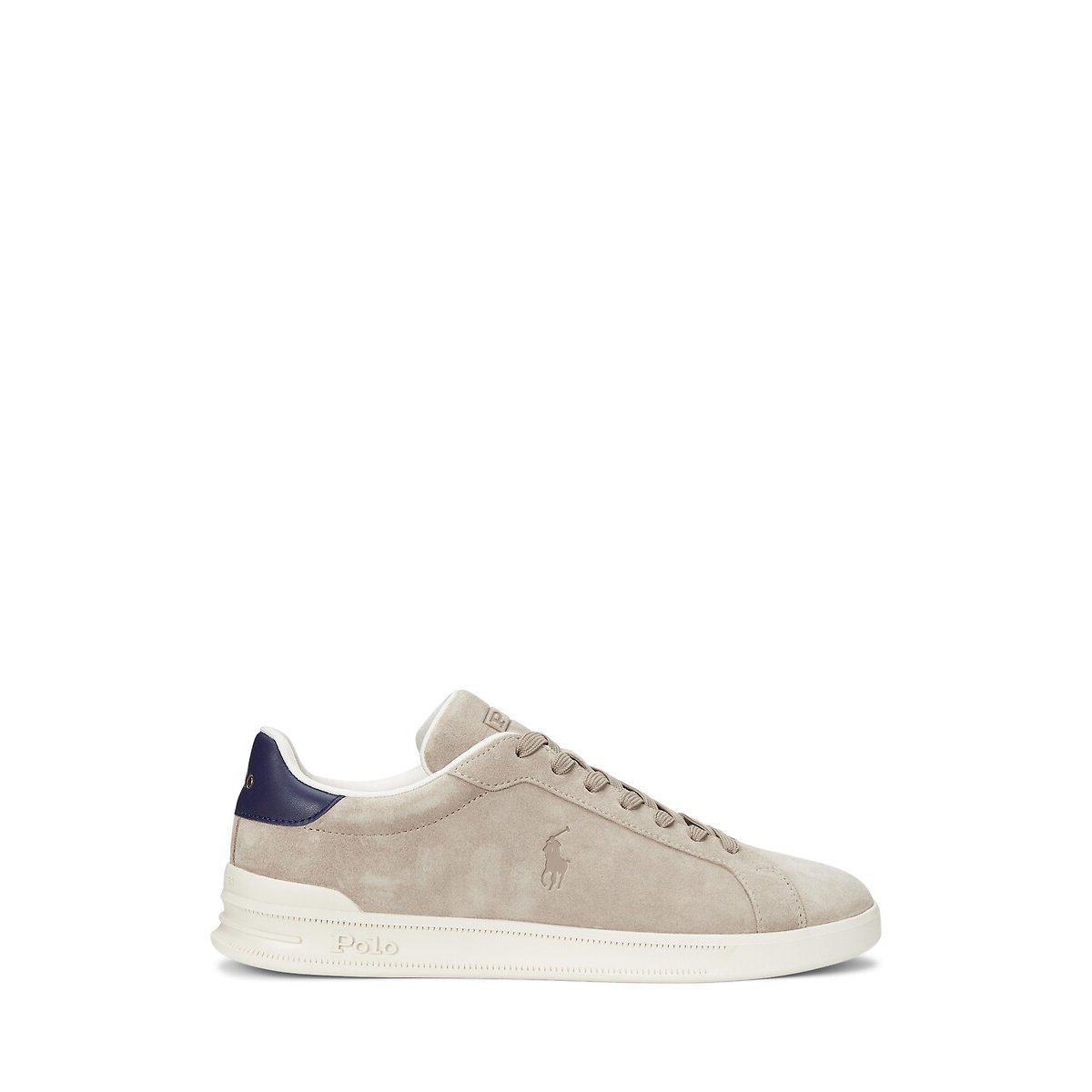 Zapatillas deportivas de ante HERITAGE COURT II marrón grisáceo, POLO RALPH LAUREN