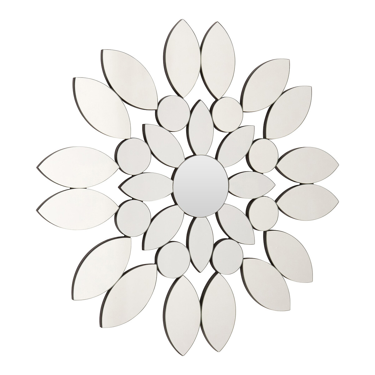 80cm Bloom Decorative Wall Mirror silver-coloured, ÉDITÉ